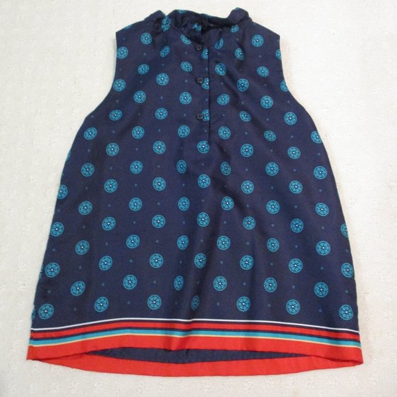 JANIE AND JACK SLEEVELESS RUFFLE NECK SHIRT - Picture 5 of 10